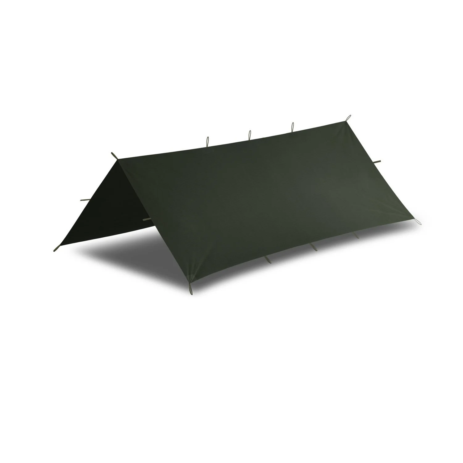 Bushmen Thermo Tarp 3×3 Olive — Howl Bushcraft Courses and